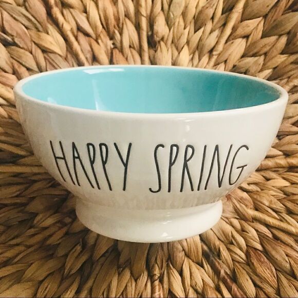 Rae Dunn Ceramic Happy Spring Bowl - Picture 2 of 8